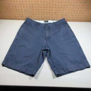 JCrew mens solid navy Broken In chino shorts 32 67722 EUC
